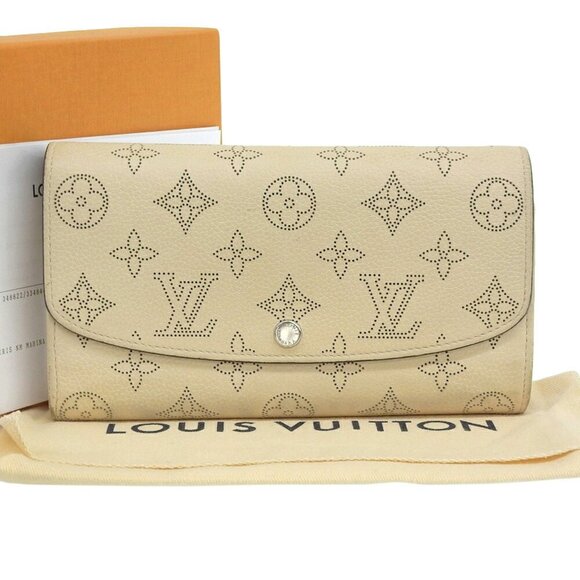 LOUIS VUITTON Beige Monogram Wallet - Picture 1 of 10